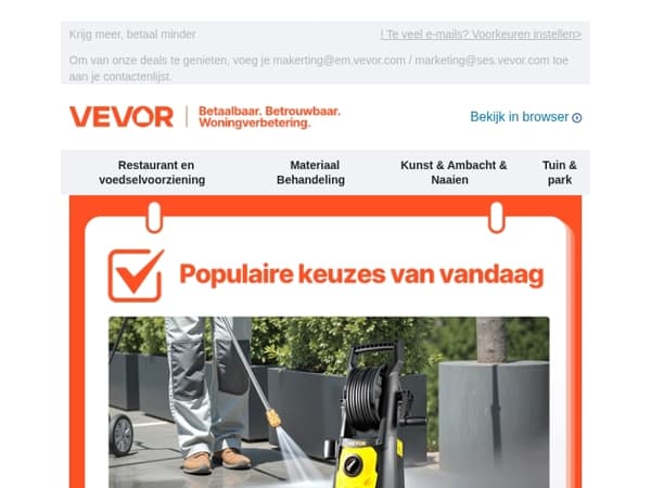 Onze nieuwste deals zijn live!