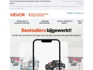 Bestsellers die u nu nodig heeft!