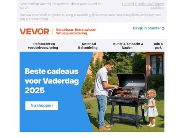 Voor papa – Tot 40% KORTING!