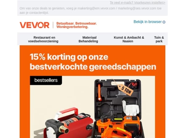 Topverkopers nu met betere prijzen