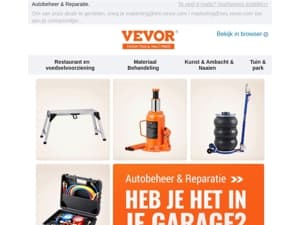 Heb je het in je garage?