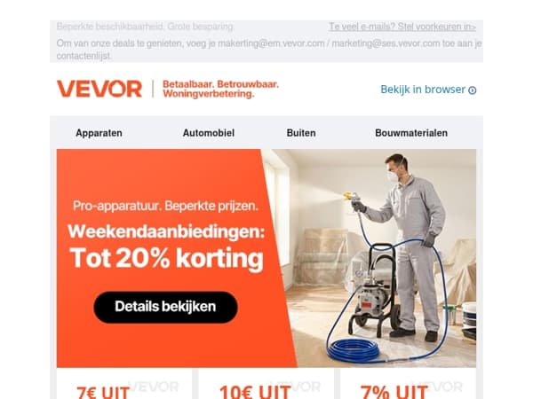 Flitsaanbieding: Weekenddeals live