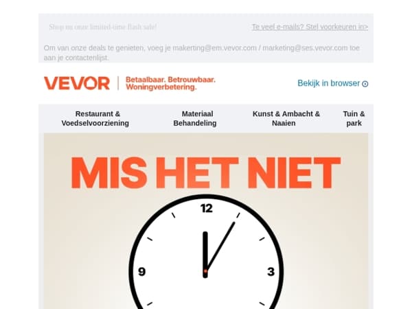 Start je weekend met flinke besparingen