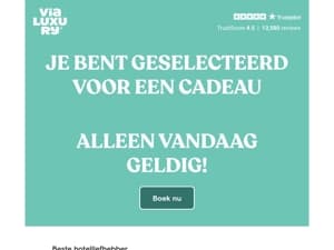 Verzilver vandaag nog jouw verrassingscadeau!