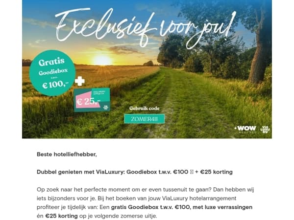 Verzilver jouw Goodiebox t.w.v. €100,- 🎁