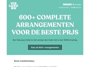 Jouw hotel wacht op je!