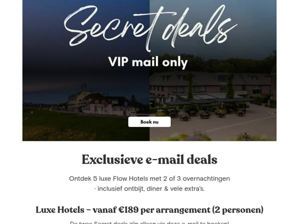 Secret Deals- VIP mail only