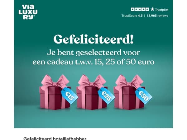 🎁 Er ligt een verrassingscadeau voor je klaar