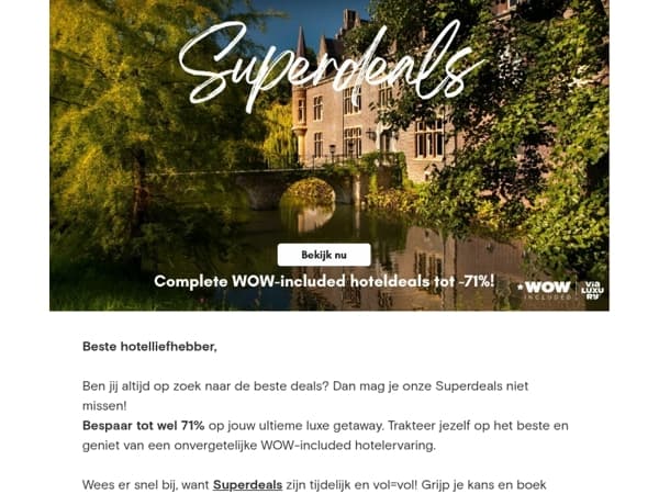 10 Superdeals - vandaag tot wel -71% korting!