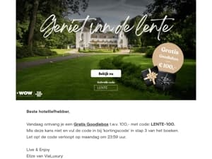 Gratis Goodiebox t.w.v. €100,- 🎁 Nog 2 dagen geldig!