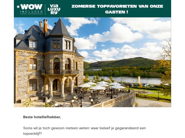 Gegarandeerd topverblijf: dit zijn de best geboekte experiences 🌟