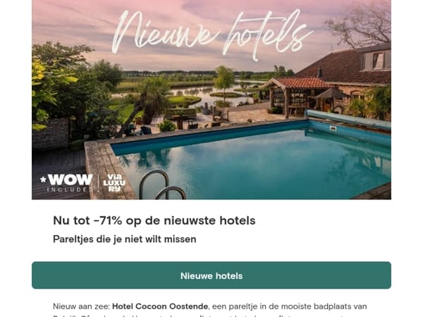 NIEUW: Deze bijzondere hotels wil jij niet missen!