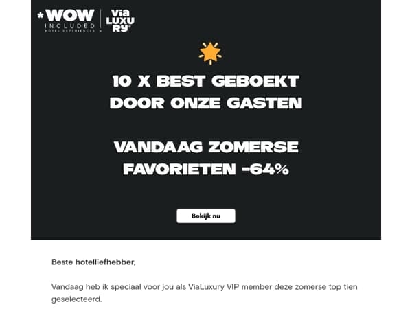 Gegarandeerd topverblijf: dit zijn de best geboekte experiences 🌟