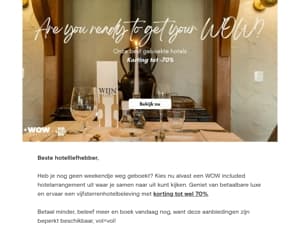 ⏳ Tijdelijk aanbod! De beste hoteldeals met korting tot -70%