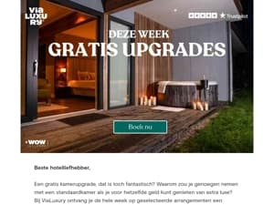 Herinnering: Gratis kamerupgrades voor VIP-members
