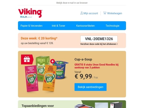 Gratis Unox Good Noodles bij Cup-a-Soup