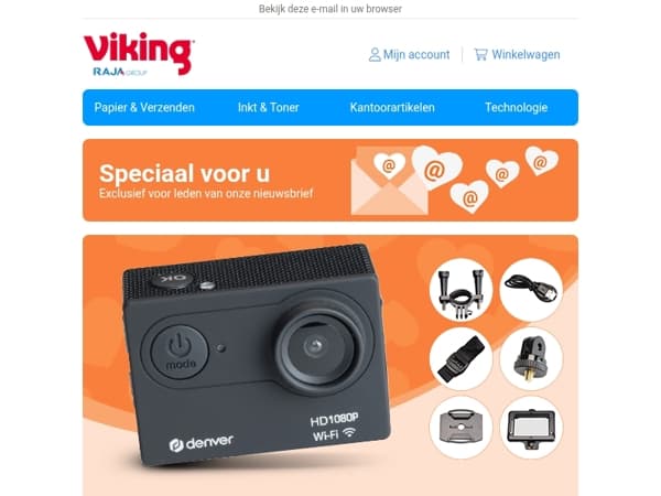 💌 Laatste kans: gratis Denver action cam