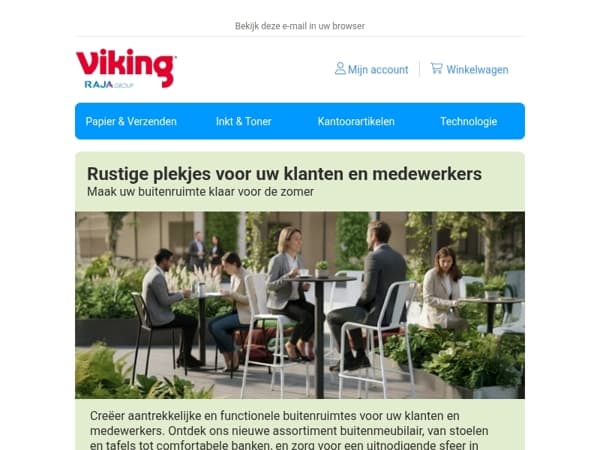 🌞 Buitenmeubilair voor de zomer