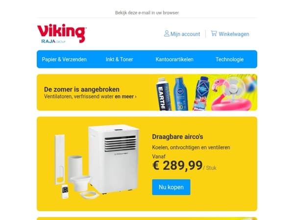 Verkoeling vanaf 19,99