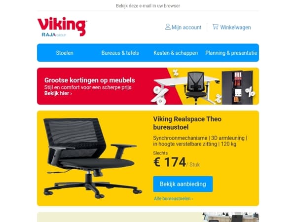 🪑 Bespaar tot €100 op meubilair