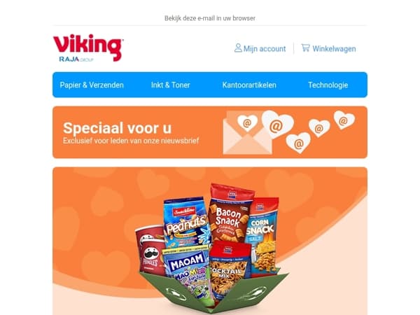 💌 Gratis WK snackbox