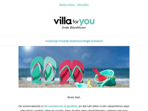 Relaxed! Zomervakantie in een vakantiehuis 😎