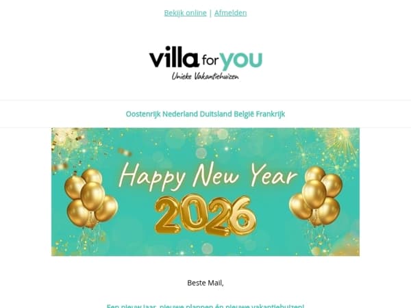 Gelukkig Nieuwjaar! 🥂