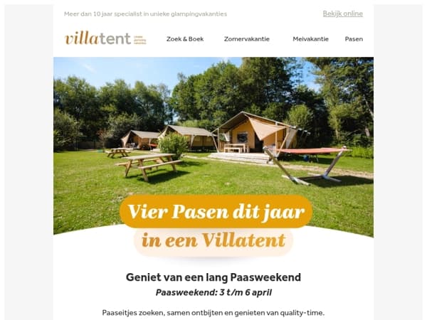 Paasweekend weg al vanaf €240,-