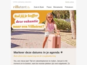Heb jij deze datums al in je agenda staan?