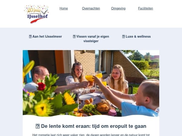 Het voorjaar is begonnen bij IJsselhof! 🌷