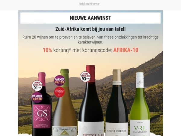 Zuid-Afrika in de spotlight – tot -25% korting!
