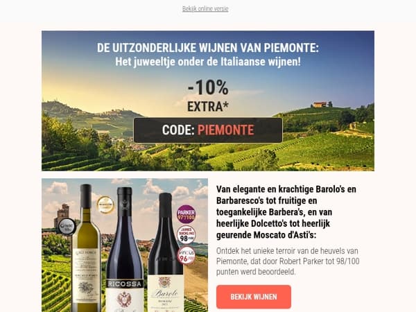 Piemonte: het juweeltje van Italië – nu 10% korting