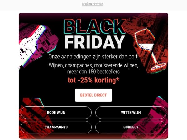 Black Friday Deals – tot 25% op 150 bestsellers!