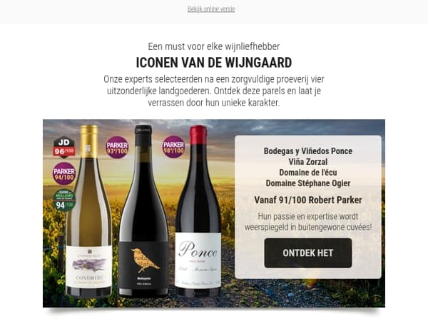 Exclusief: 4 iconen van wijnmakers die je niet mag missen.