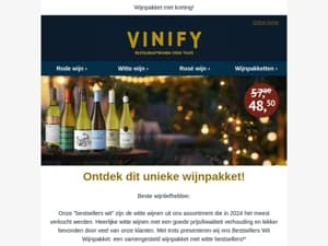 Onze best verkochte witte wijnen in één pakket!