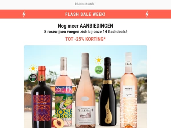 Nog meer FLASH SALE ⚡beperkte voorraad