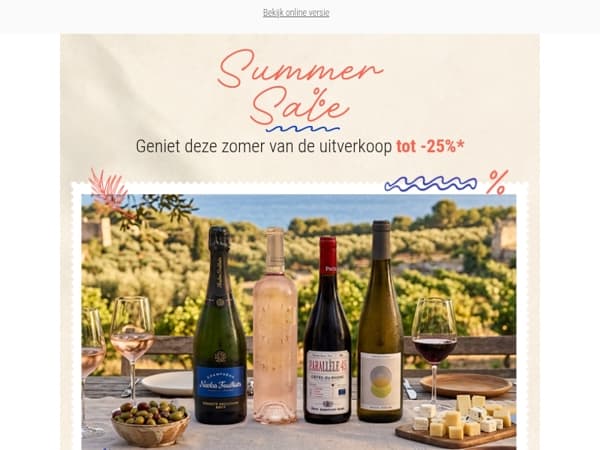 Summer Sale ☀️ ruim 400 zomerdeals tot -25%