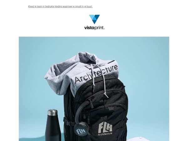 Je logo heeft gebeld. Het wil overal zijn. 😎