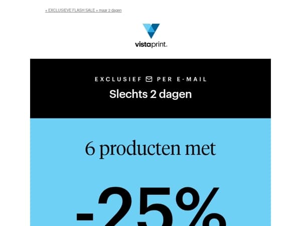 Alleen voor jou 👀 6 producten met -25%