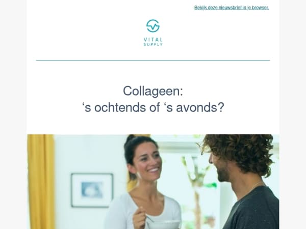 Wanneer neem je collageen eigenlijk het beste in?