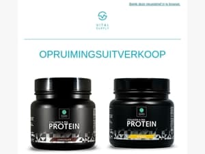 Opruimingsuitverkoop - met superkortingen! 💥