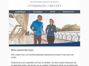 Zo zorgt u voor een optimaal cholesterolgehalte!