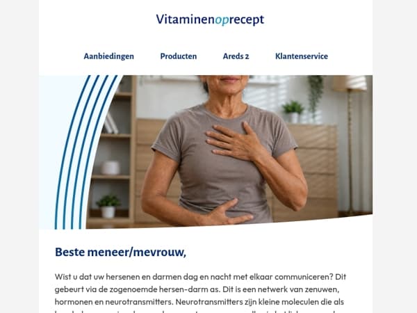 Uw hersenen en darmen praten met elkaar