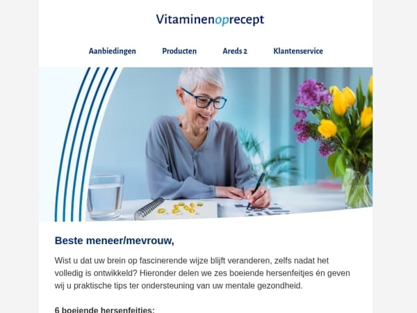 Wist u dit al over uw brein? | 6 fascinerende hersenfeitjes! 