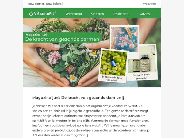 Magazine Juni: De kracht van gezonde darmen 💚