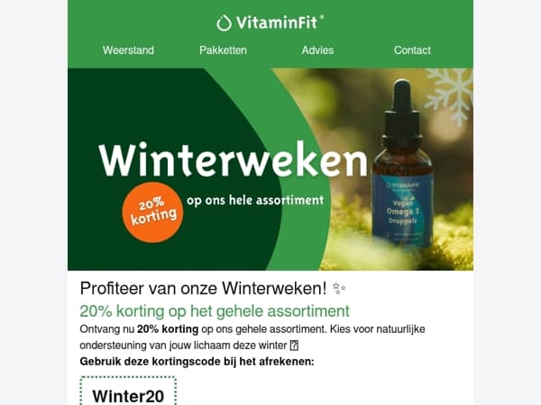 Winterweken in volle gang! 🌿