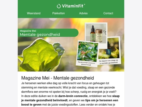 Magazine Mei: Mentale gezondheid 💚