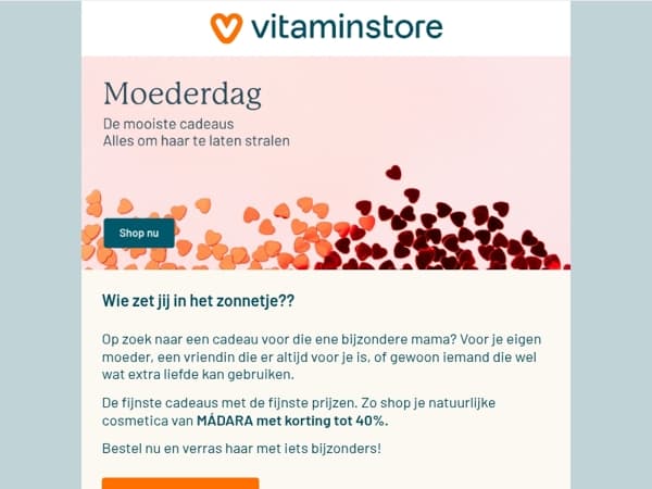 Shop jouw Moederdagcadeau??