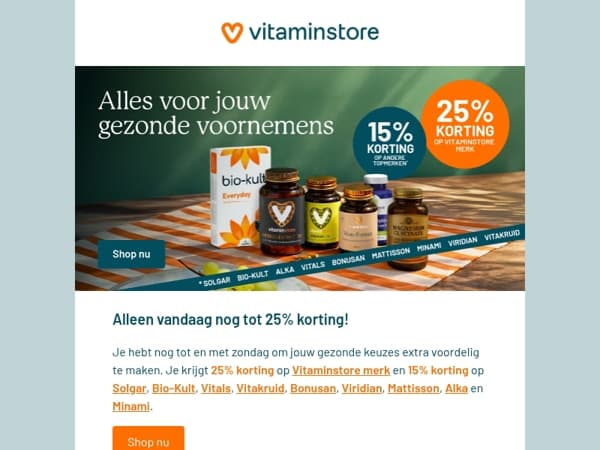 Shop nu online voor jouw gezonde start!