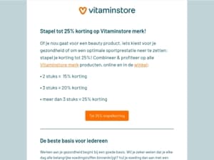 Combineer & Profiteer: tot 25% stapelkorting!